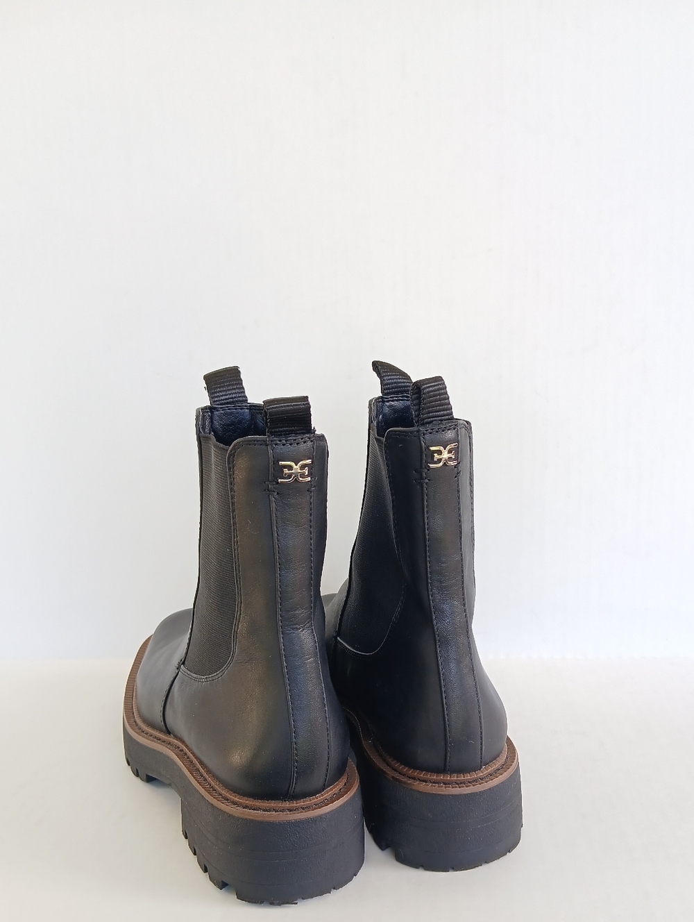 Sam Edelman Laguna Chelsea Leather Boots Size 8.5 - Picture 4 of 9